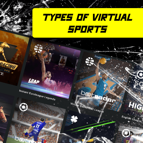 Types of virtual sports bets